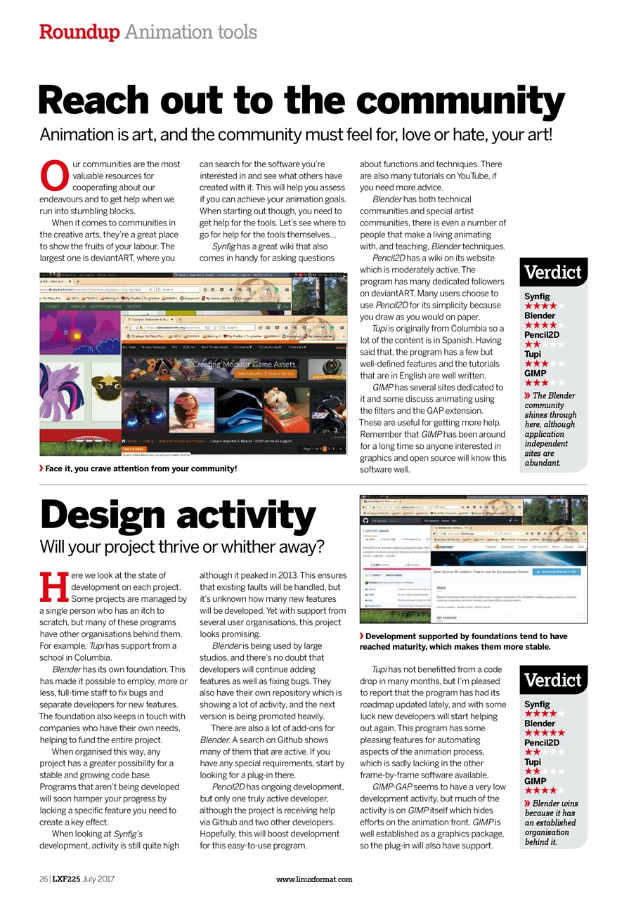 Linux Format Preview Pages