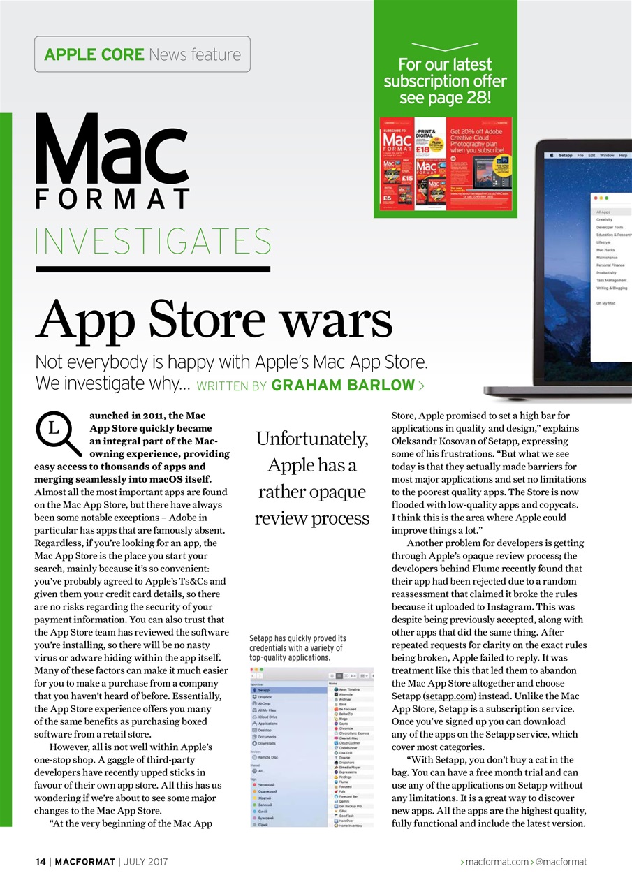 MacFormat Preview Pages