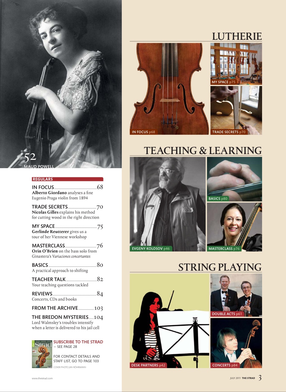 The Strad Preview Pages