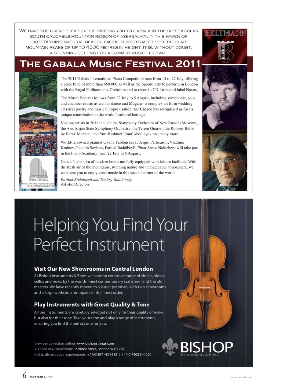 The Strad Preview Pages
