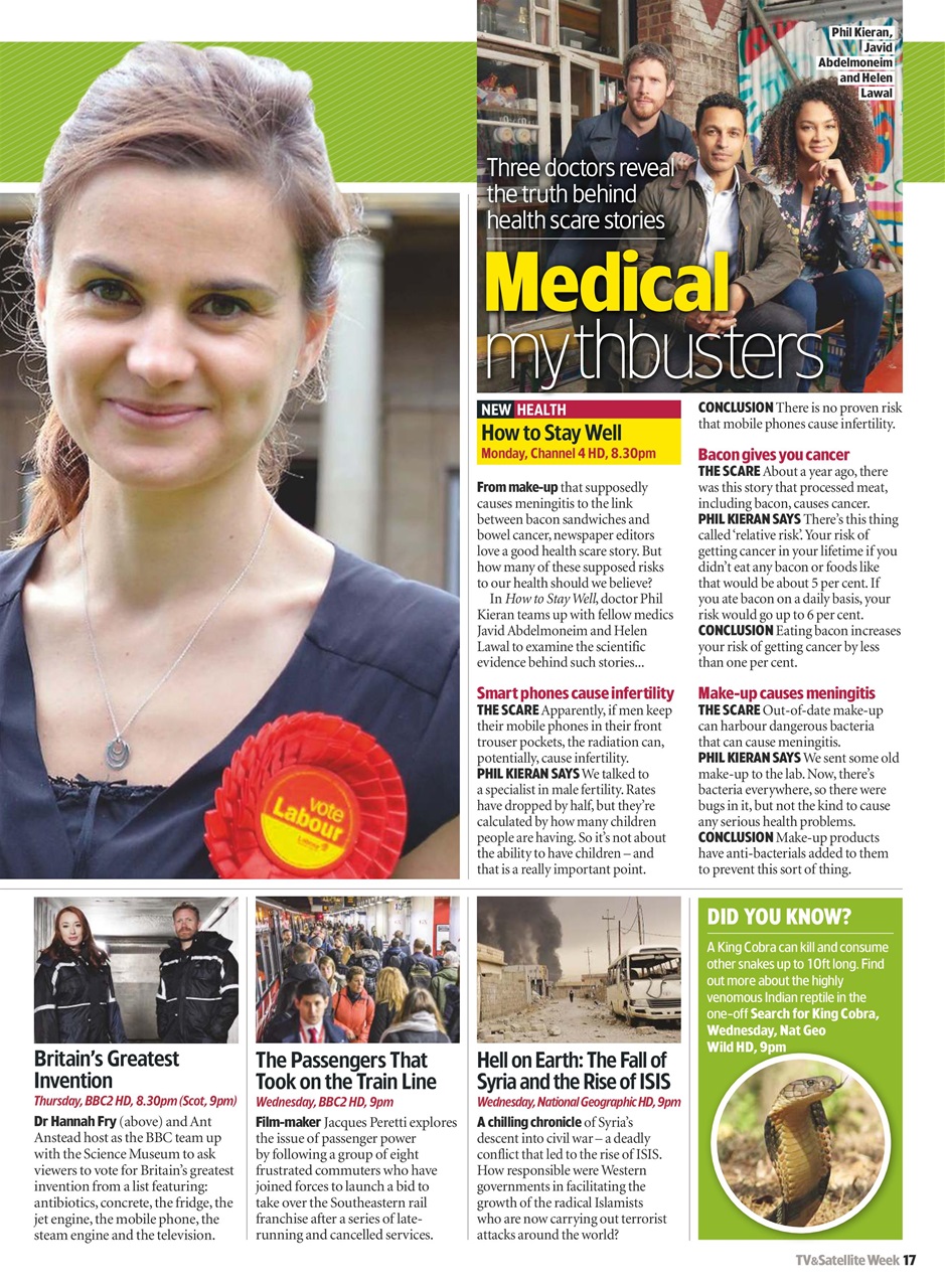 TV & Satellite Week Preview Pages