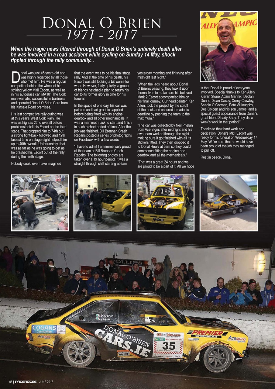 Pacenotes Rally magazine Preview Pages