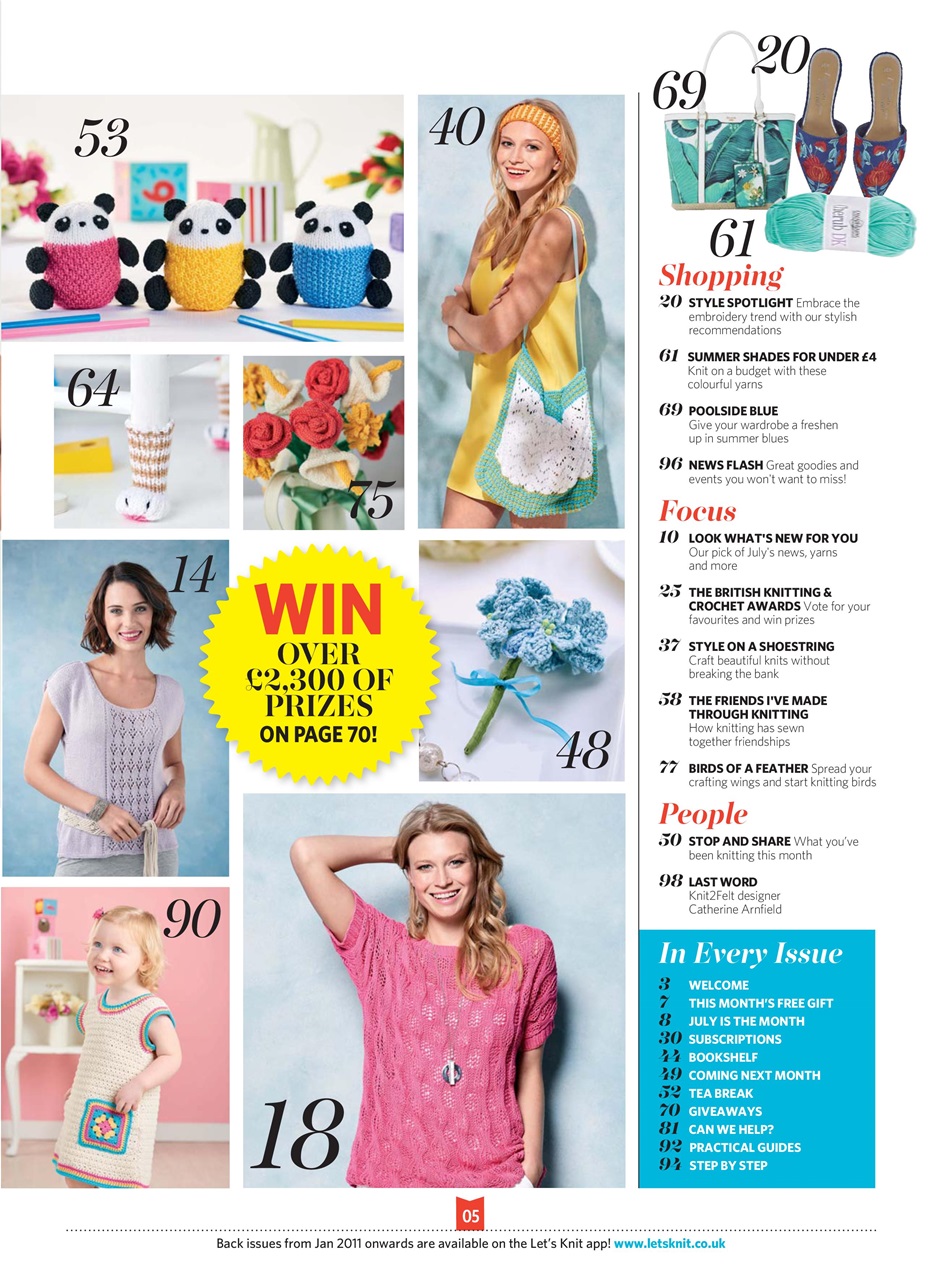 Let's Knit Preview Pages