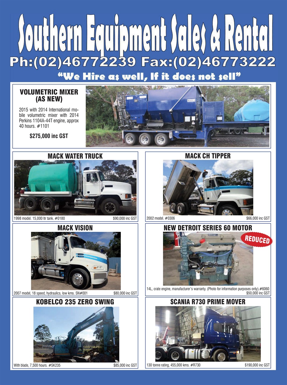 JUST TRUCKS Preview Pages