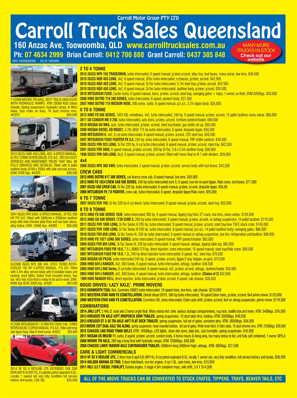 JUST TRUCKS Preview Pages