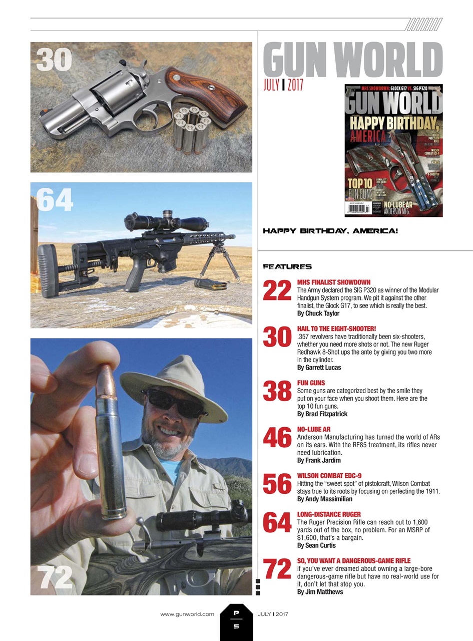 Gun World Preview Pages