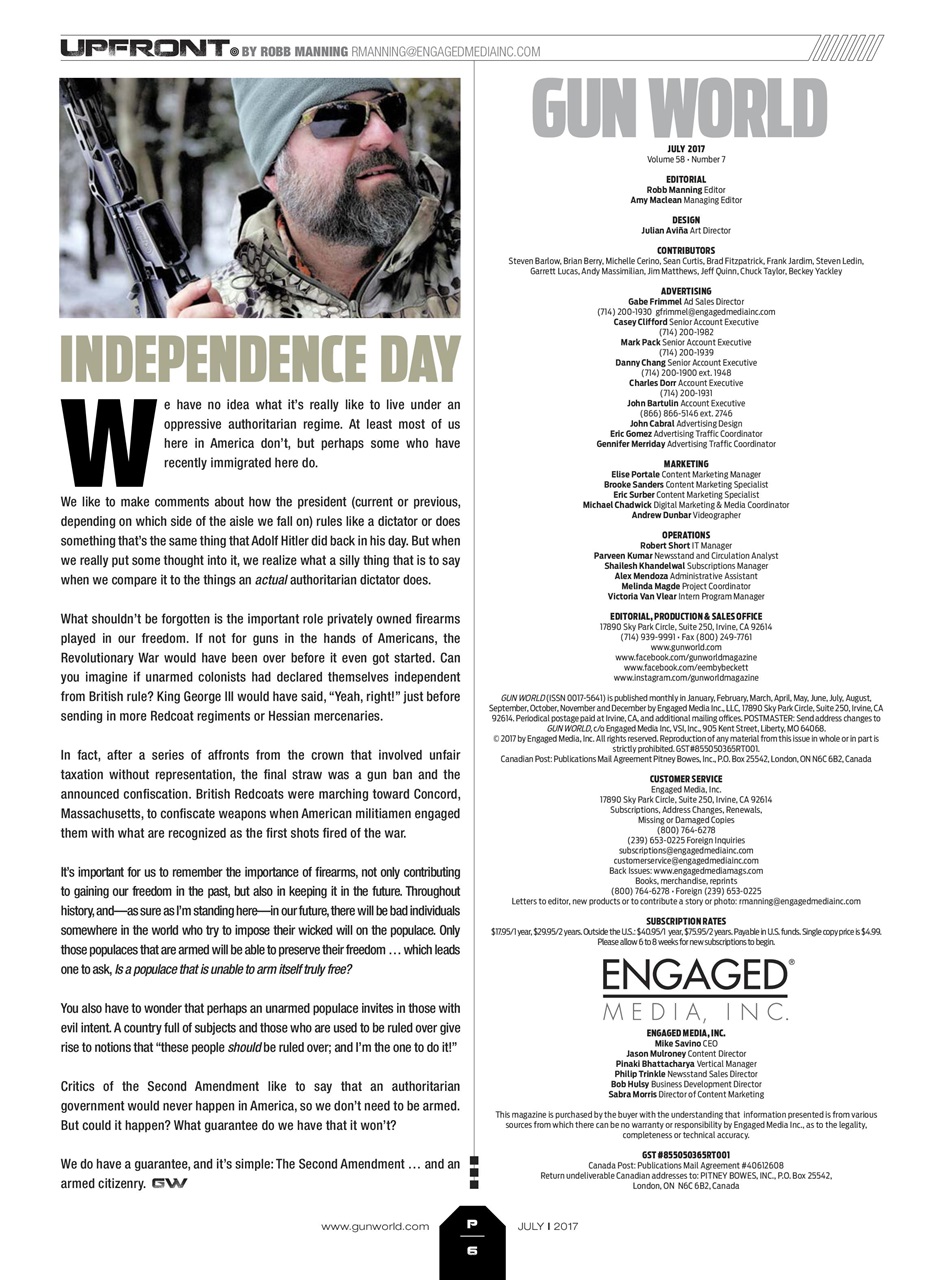 Gun World Preview Pages