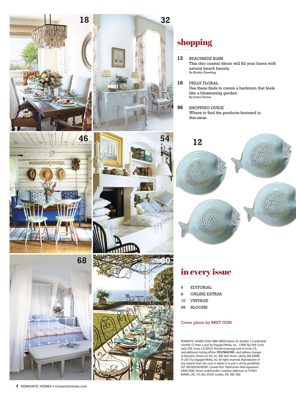 Romantic Homes Preview Pages