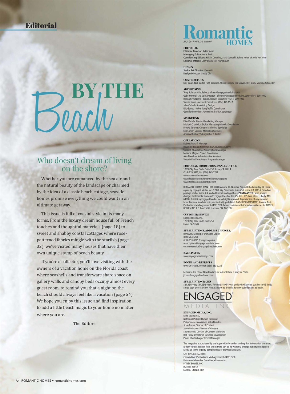 Romantic Homes Preview Pages