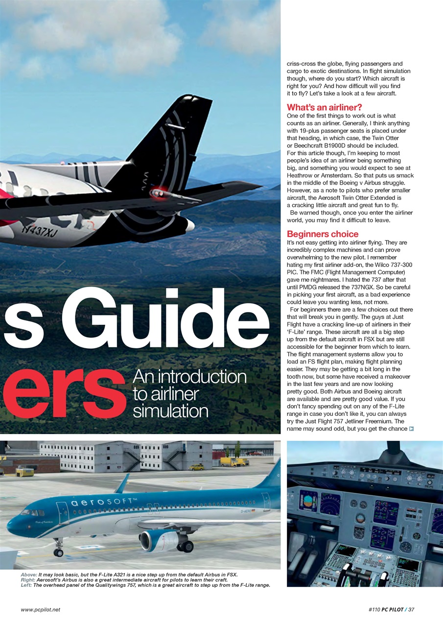 PC Pilot Preview Pages