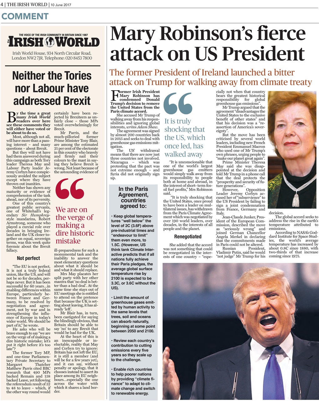 Irish World Preview Pages