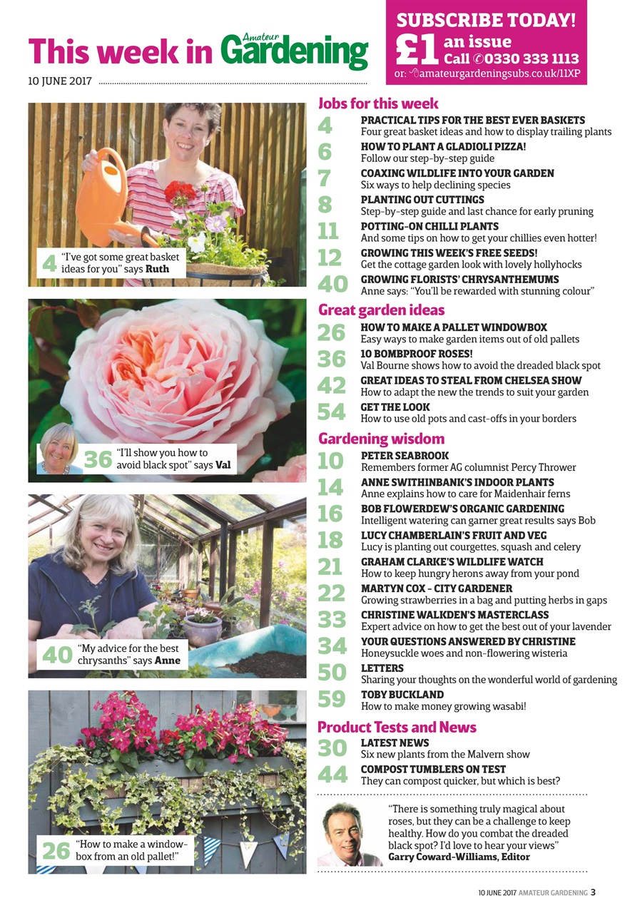 Amateur Gardening Preview Pages