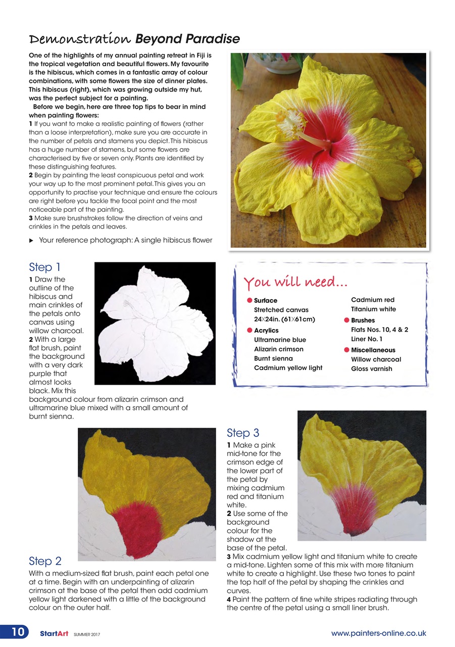 Start Art Preview Pages