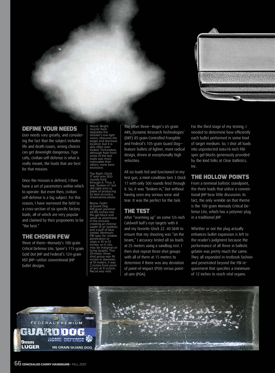 Concealed Carry Handguns Preview Pages