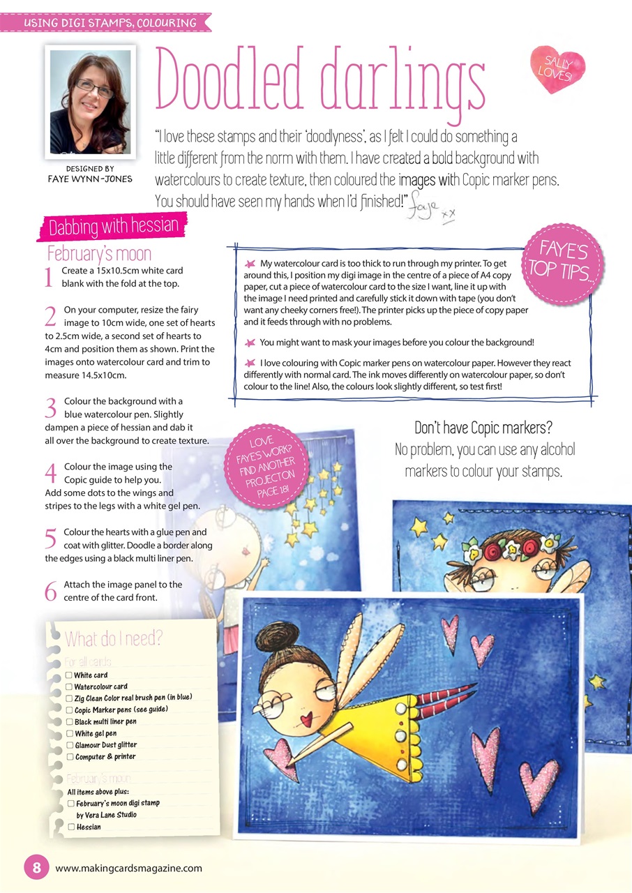 Making Cards & Papercraft Preview Pages