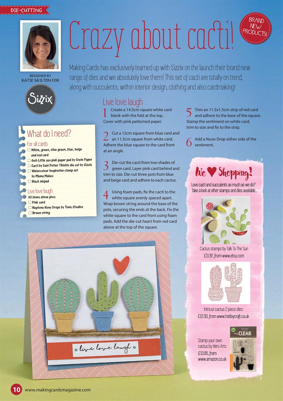 Making Cards & Papercraft Preview Pages