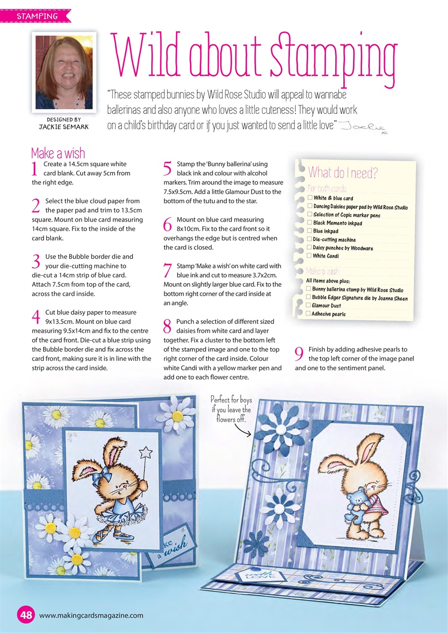 Making Cards & Papercraft Preview Pages