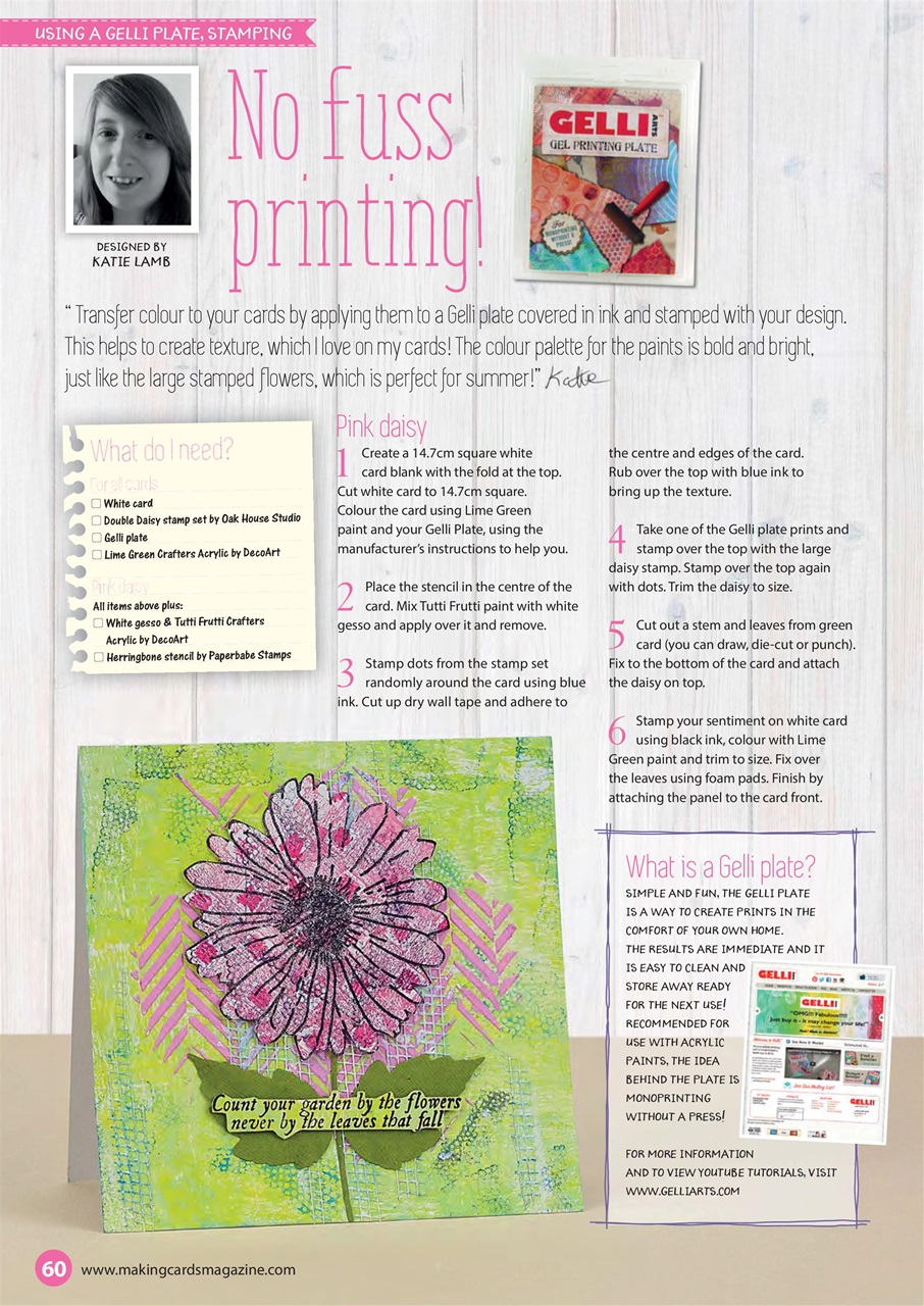 Making Cards & Papercraft Preview Pages