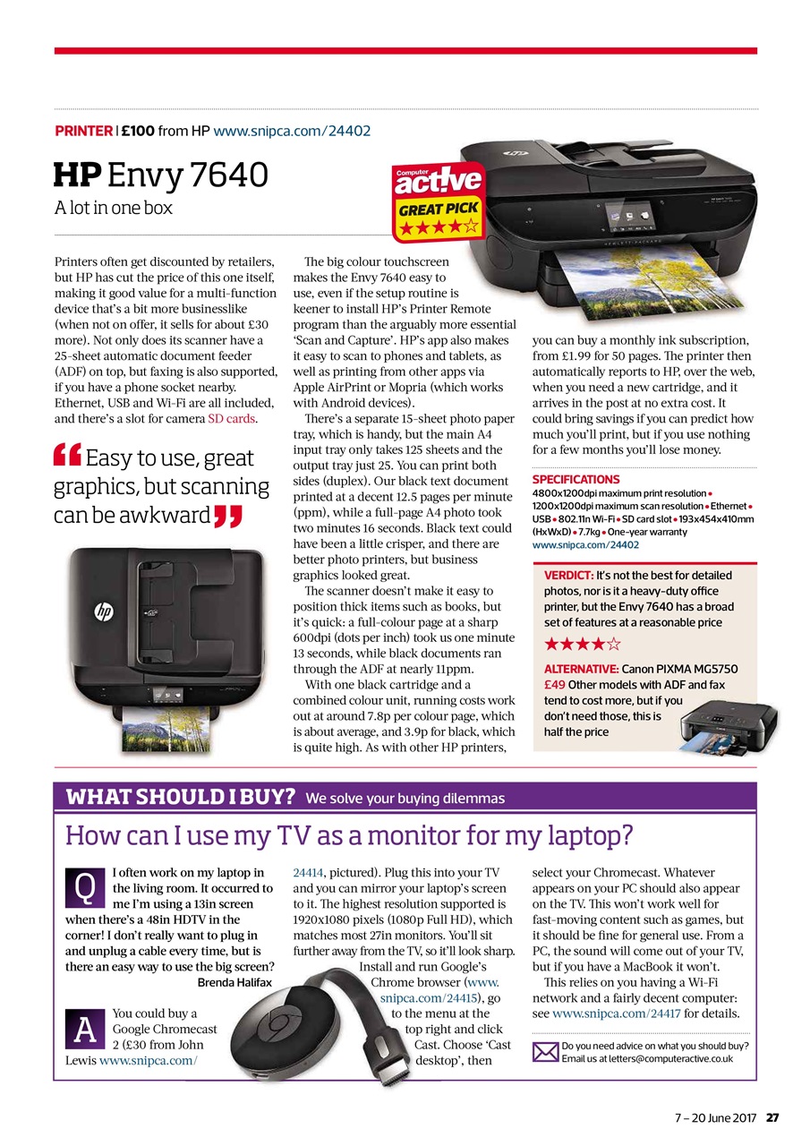 Computer Active Preview Pages