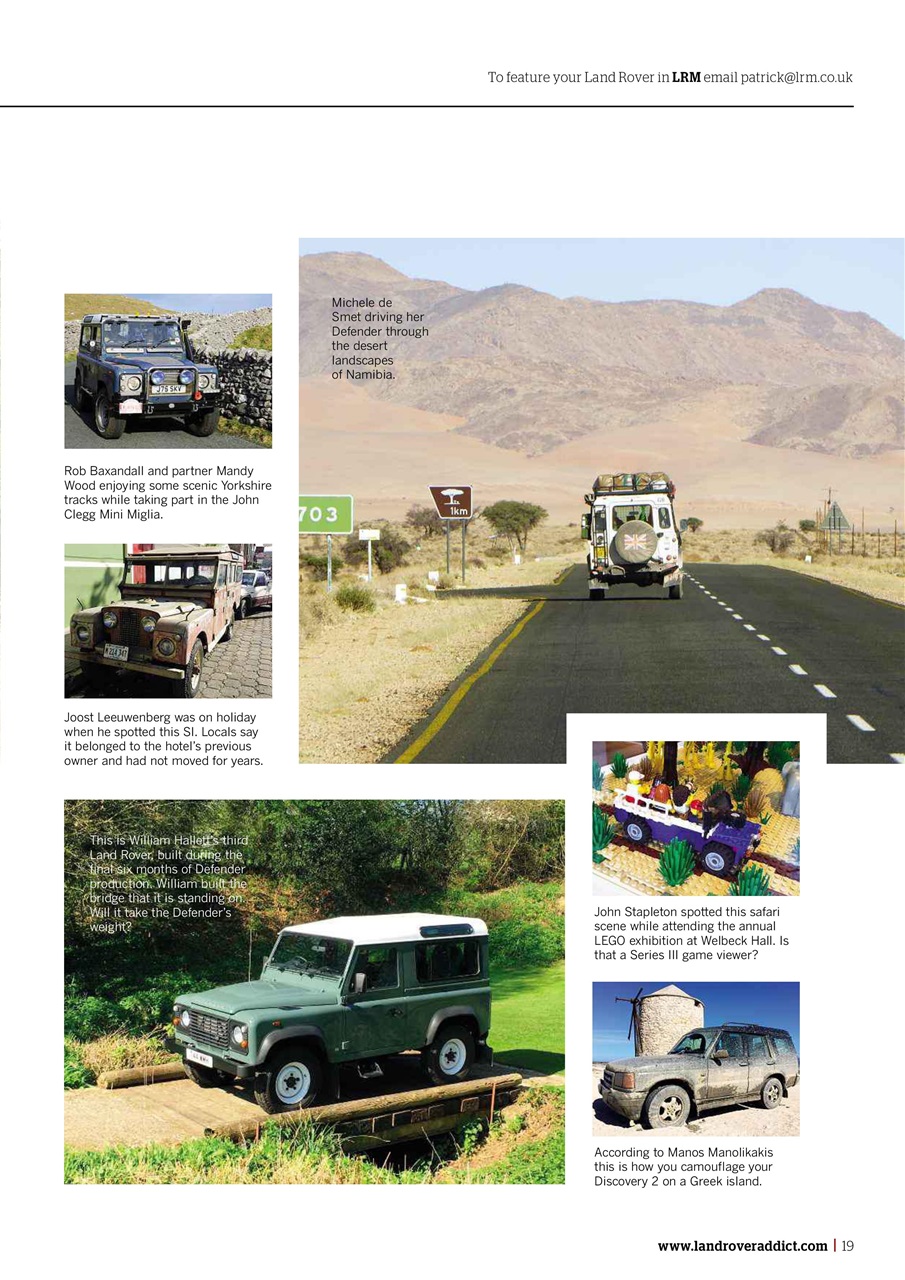 Land Rover Monthly Preview Pages