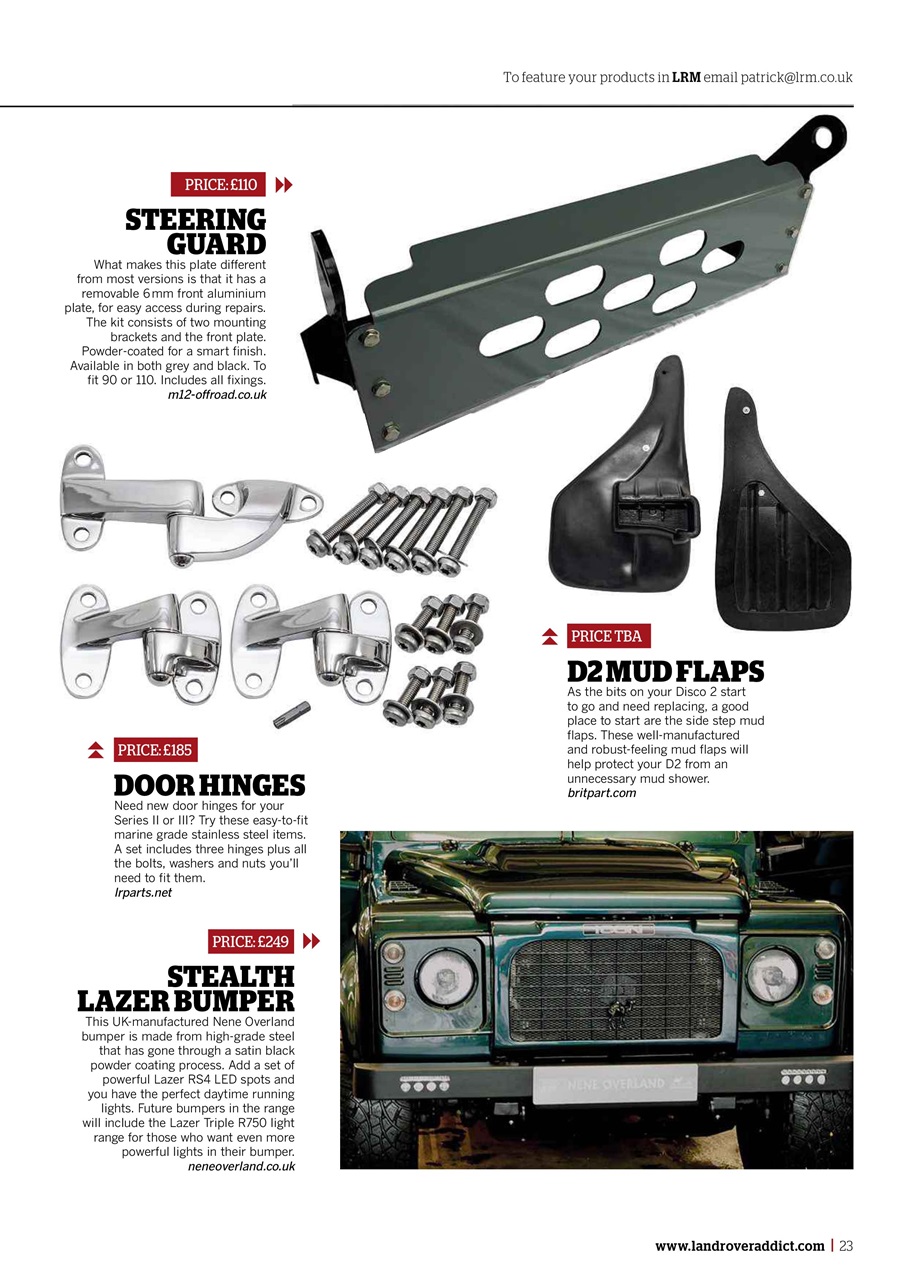 Land Rover Monthly Preview Pages