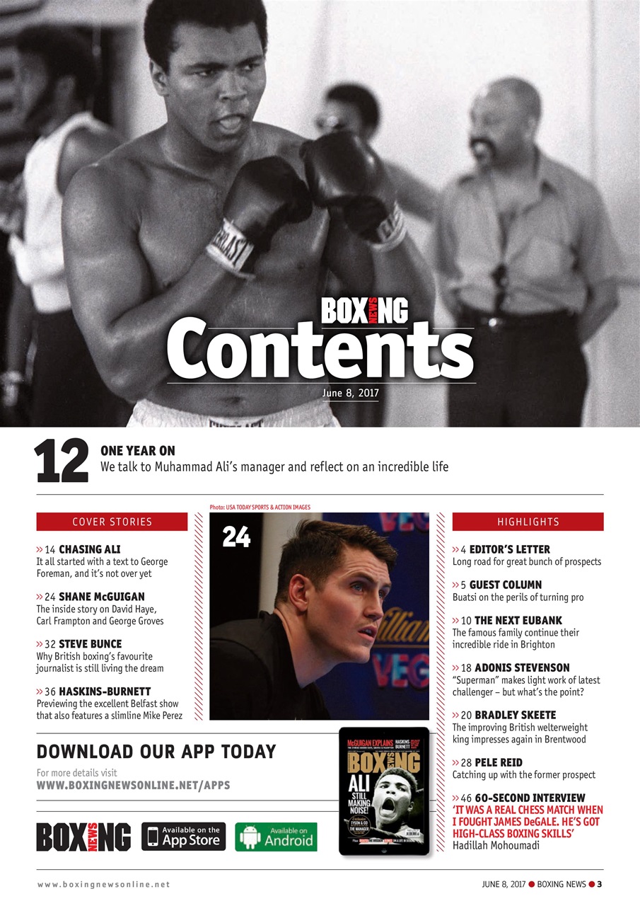 Boxing News Preview Pages