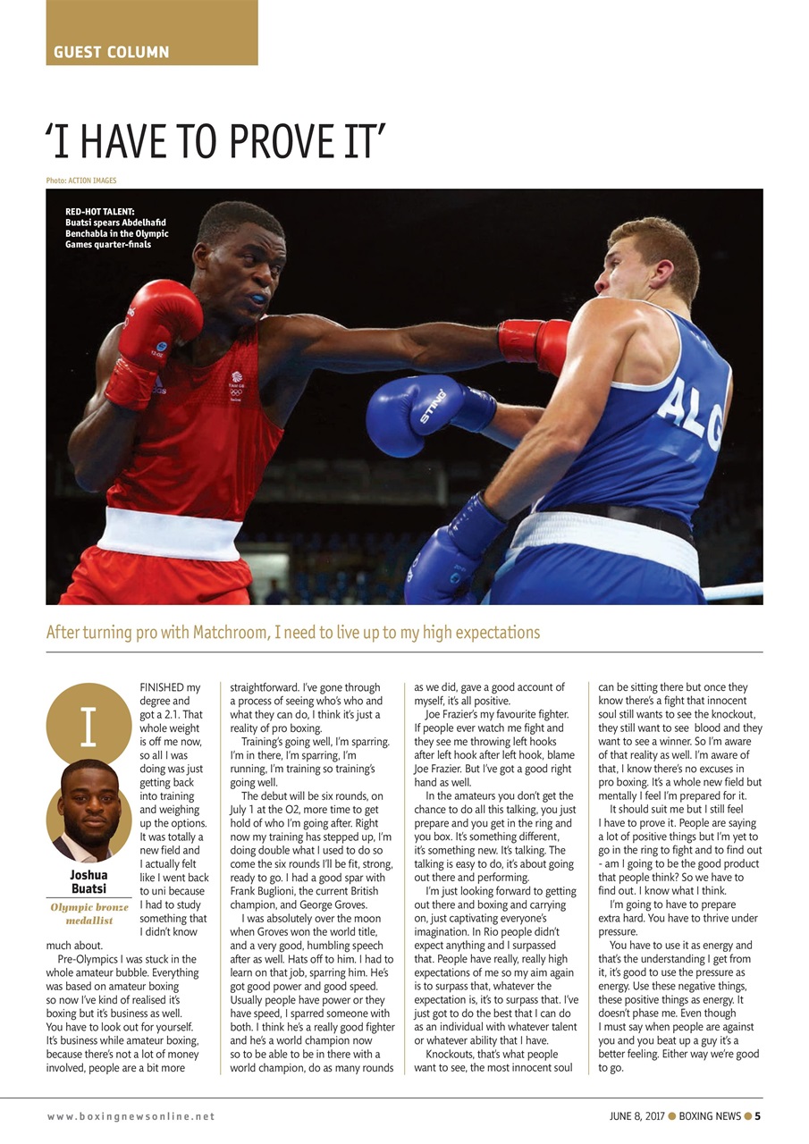 Boxing News Preview Pages