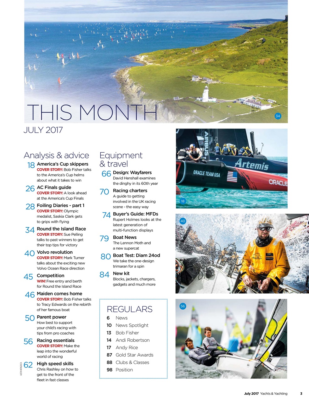 Yachts & Yachting Preview Pages