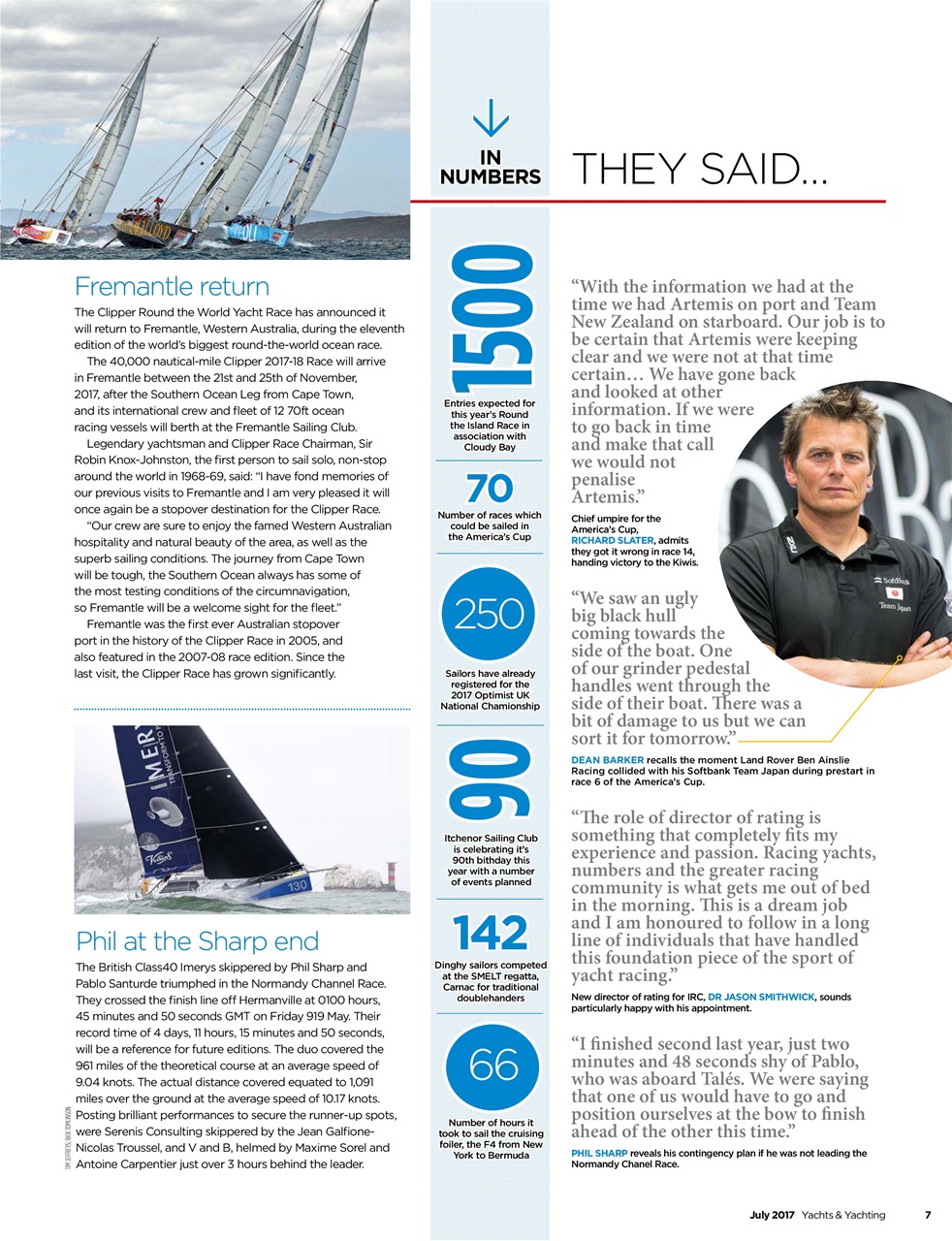 Yachts & Yachting Preview Pages