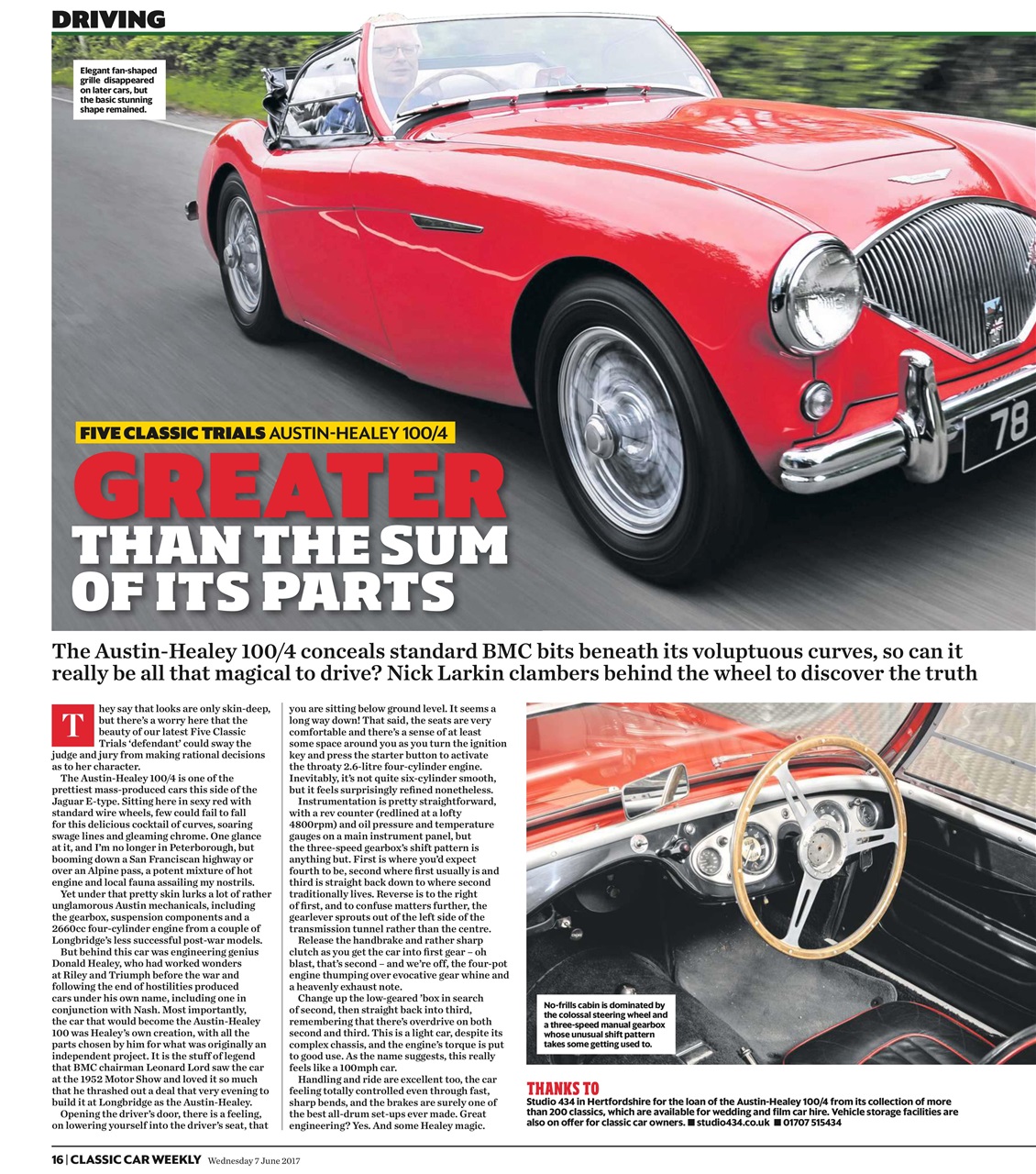 Classic Car Weekly Preview Pages