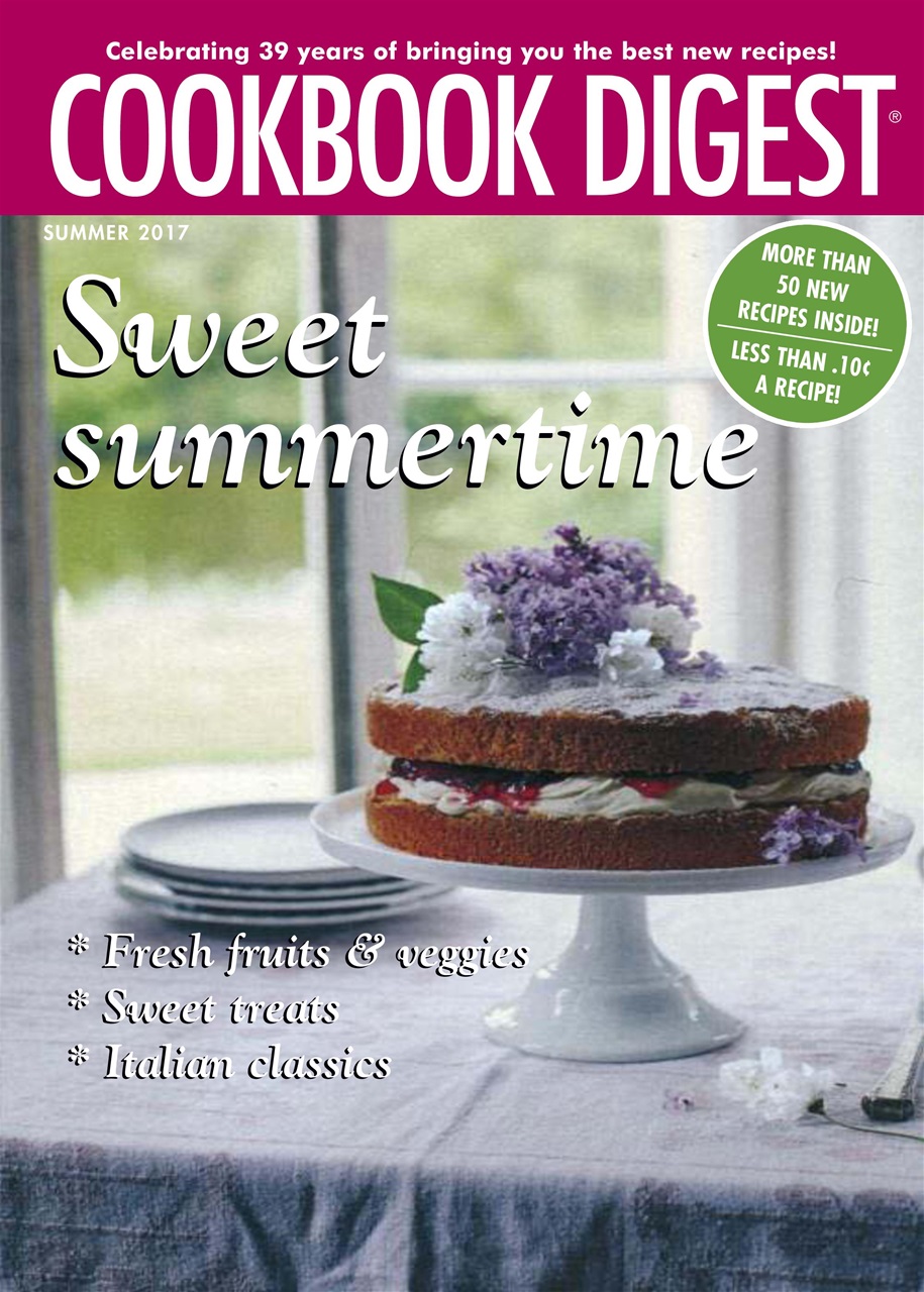 Cookbook Digest Preview Pages