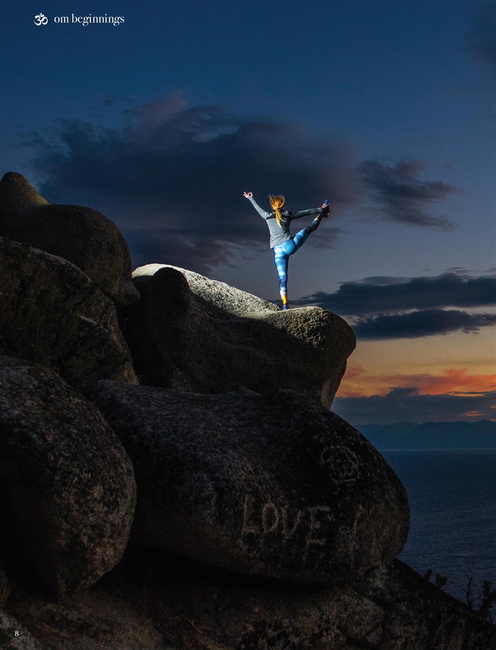 OM Yoga Magazine Preview Pages