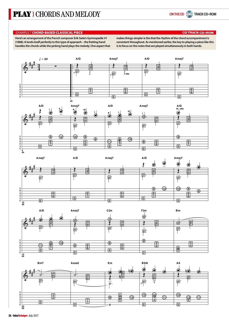 Guitar Techniques Preview Pages