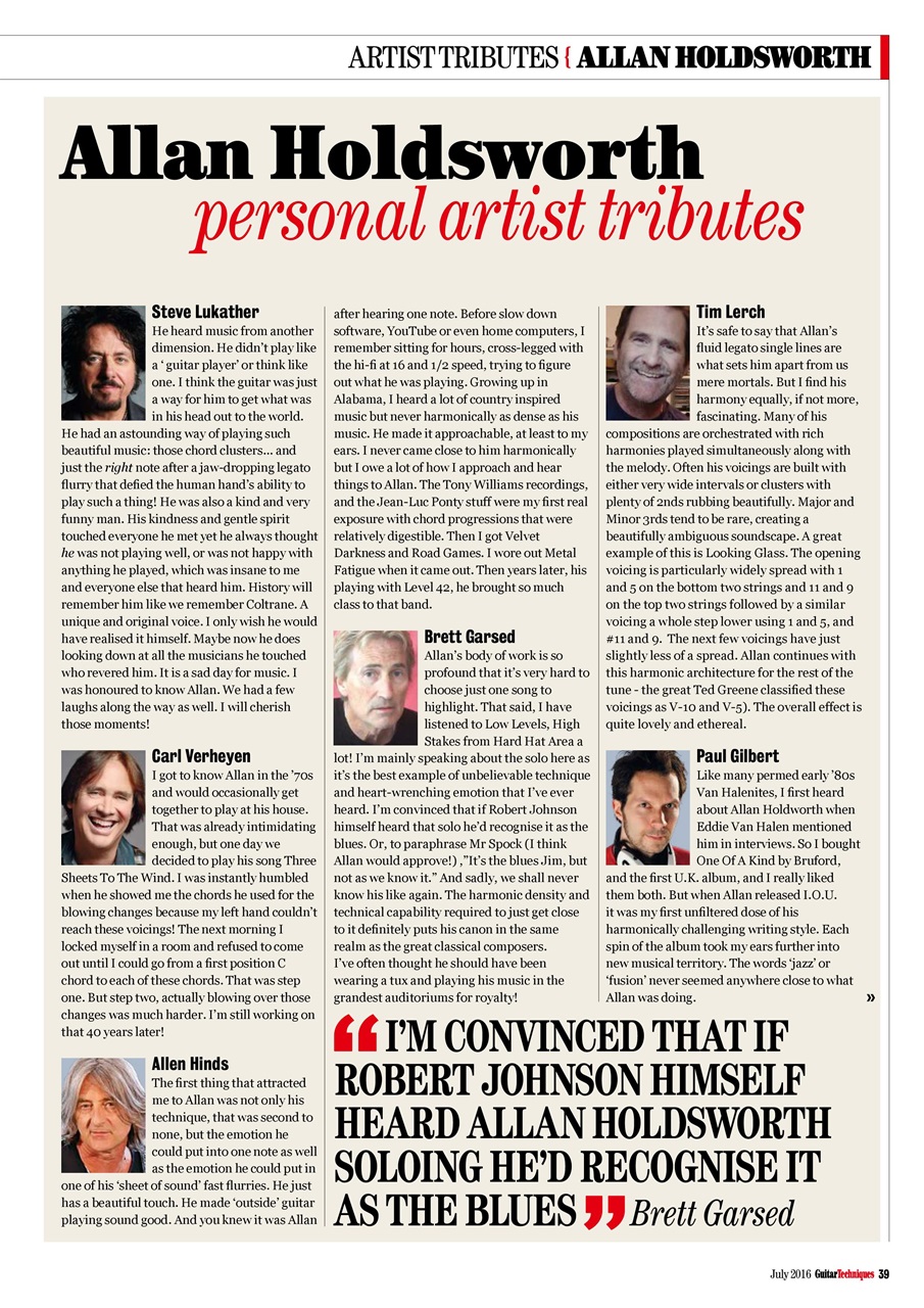 Guitar Techniques Preview Pages