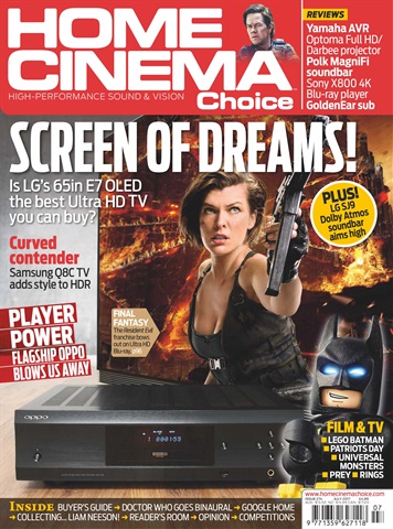 Home Cinema Choice issue July 2017