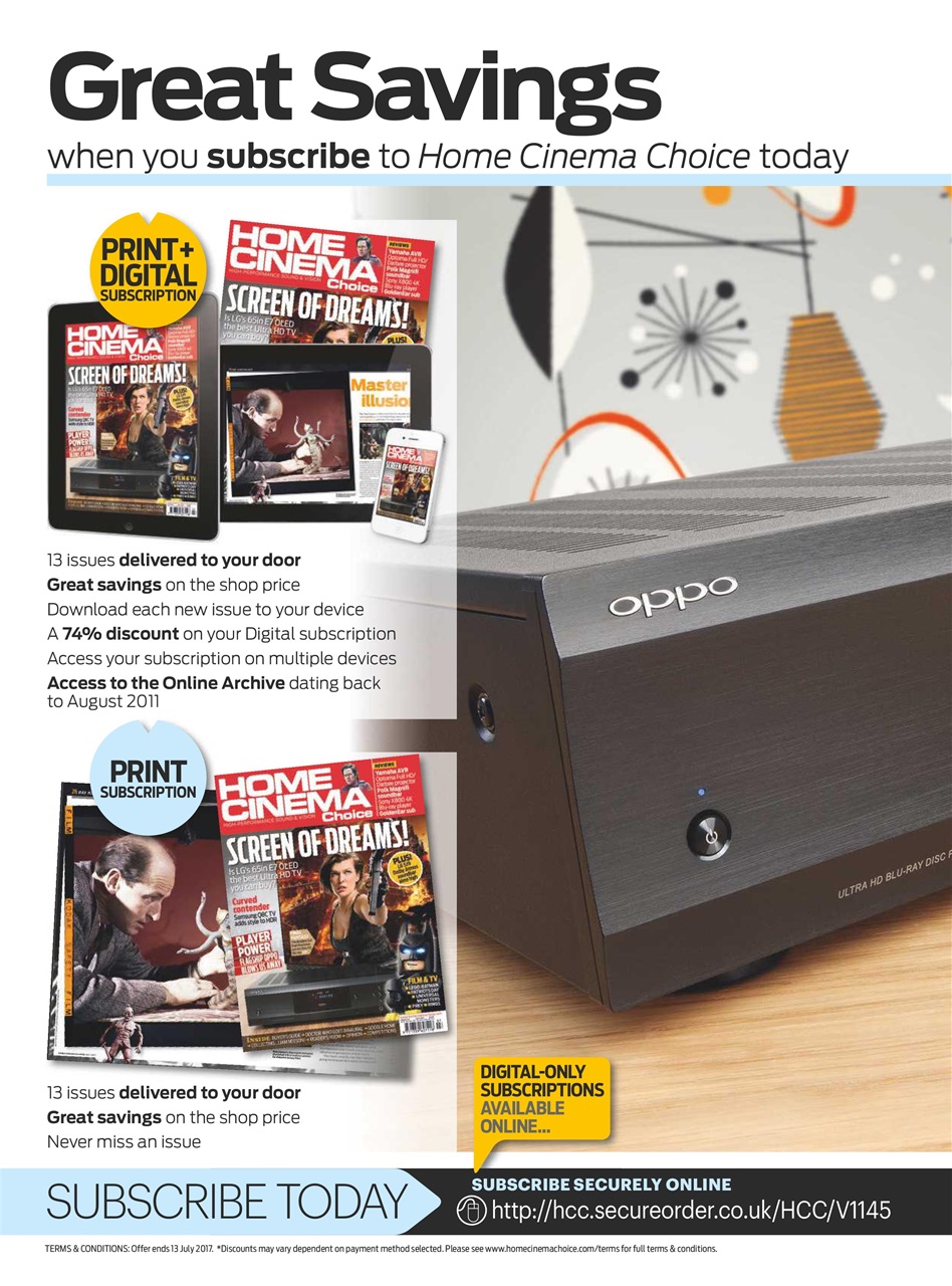 Home Cinema Choice Preview Pages