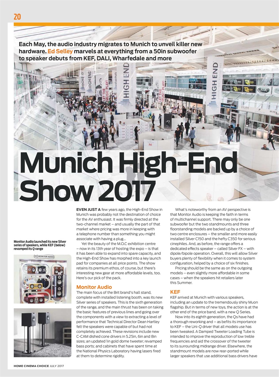Home Cinema Choice Preview Pages