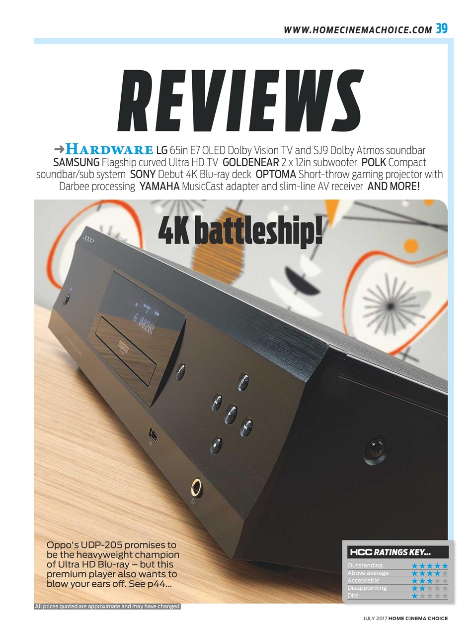 Home Cinema Choice Preview Pages