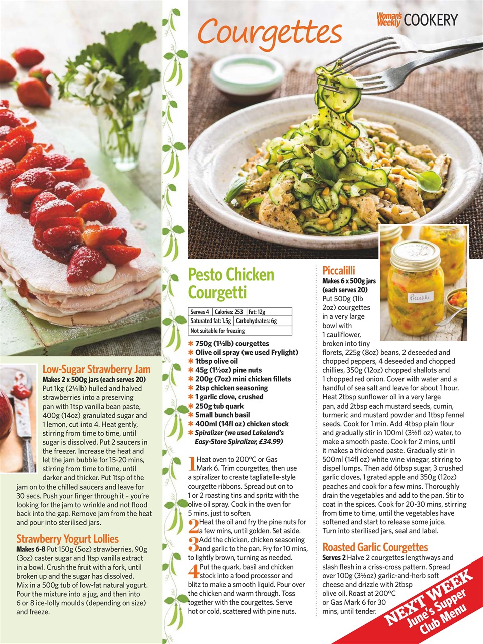 Woman's Weekly Preview Pages