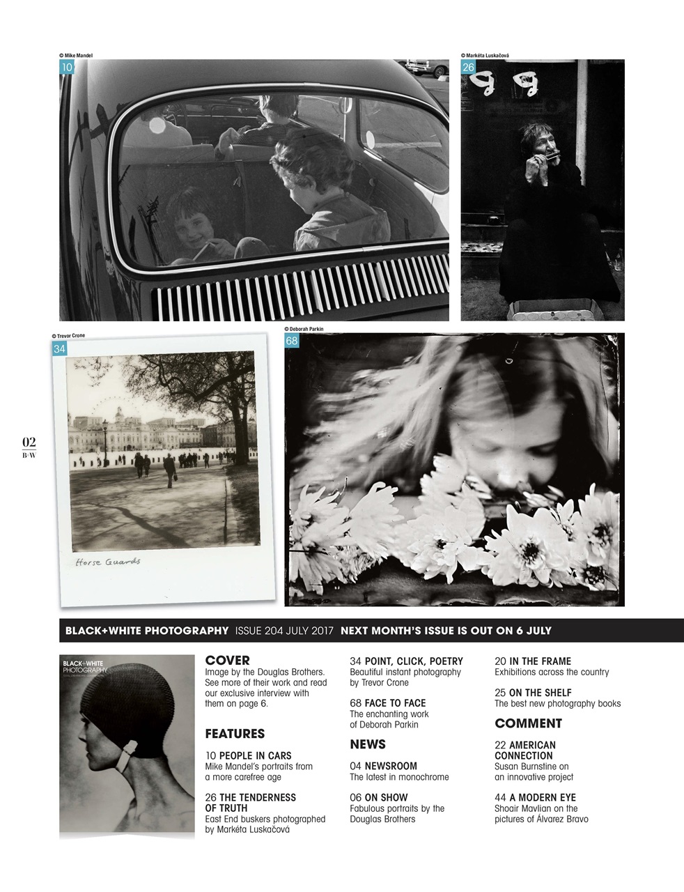 Black+White Photography Preview Pages