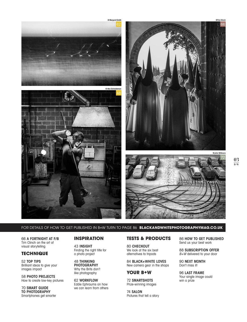 Black+White Photography Preview Pages