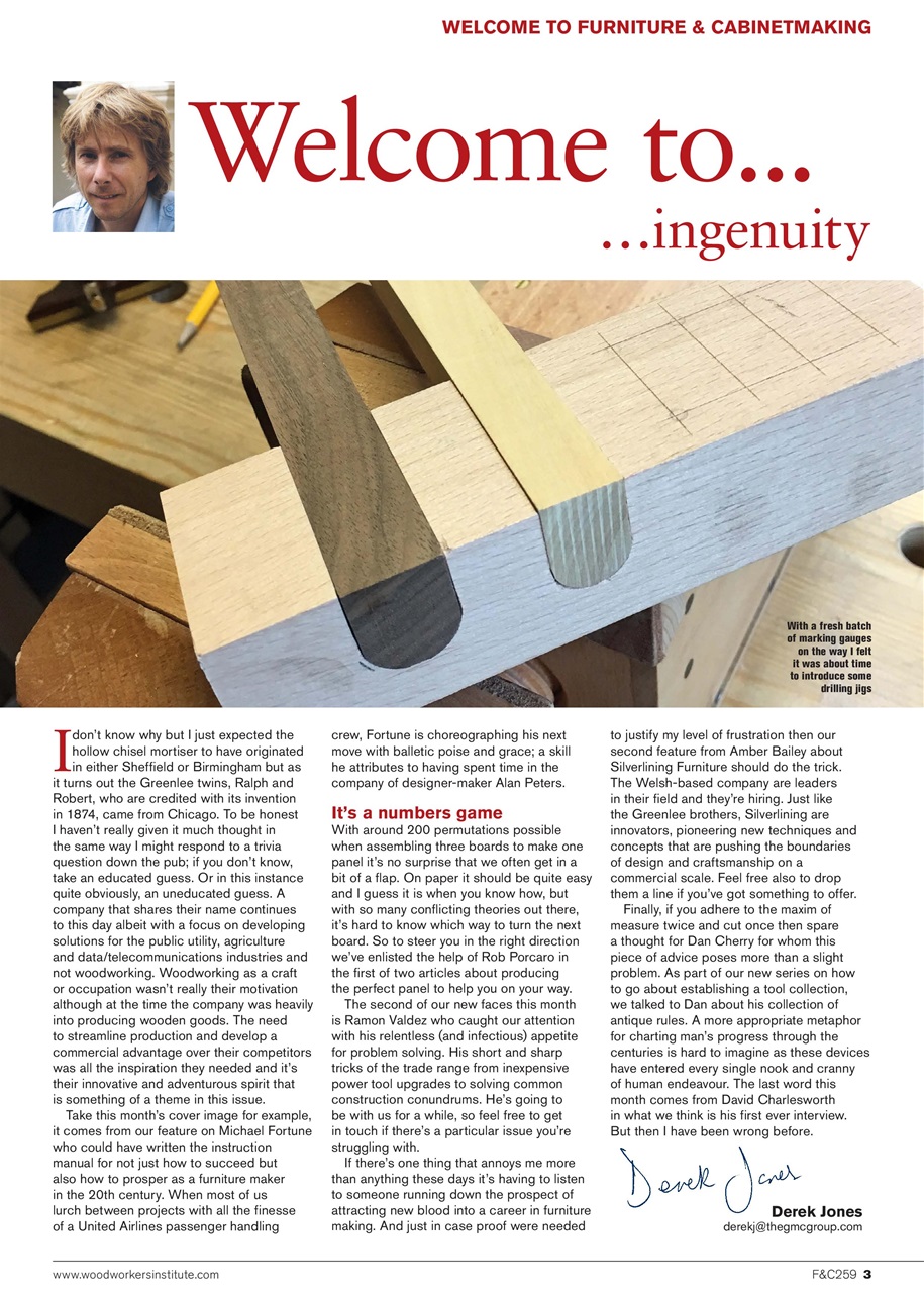 Furniture & Cabinetmaking Preview Pages