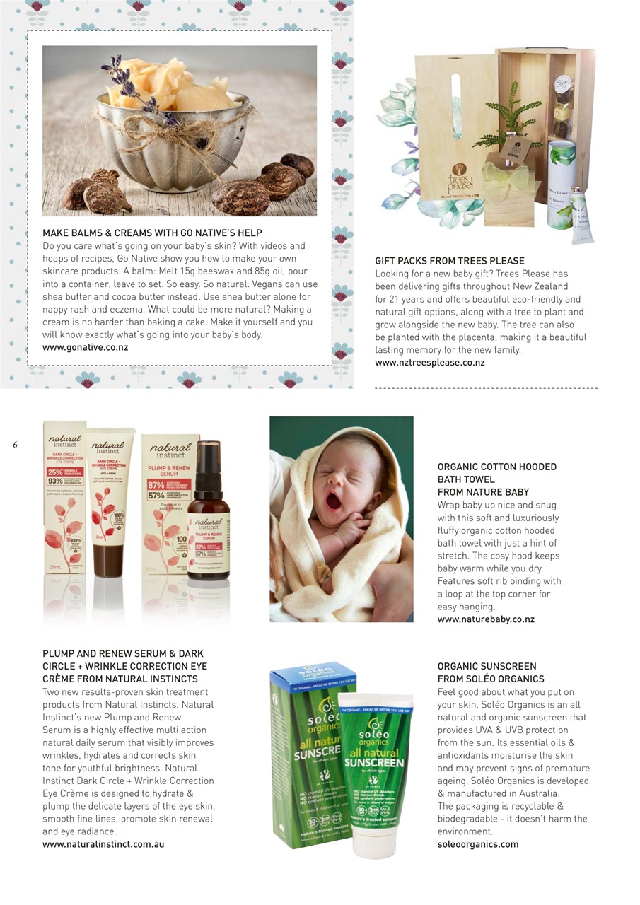 The Natural Parent Magazine Preview Pages