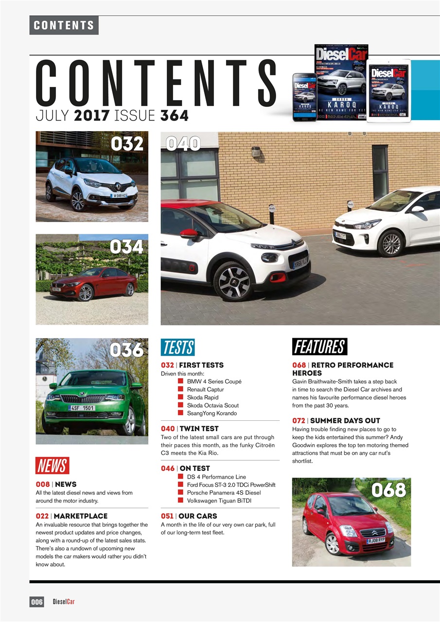 Diesel&EcoCar Magazine Preview Pages