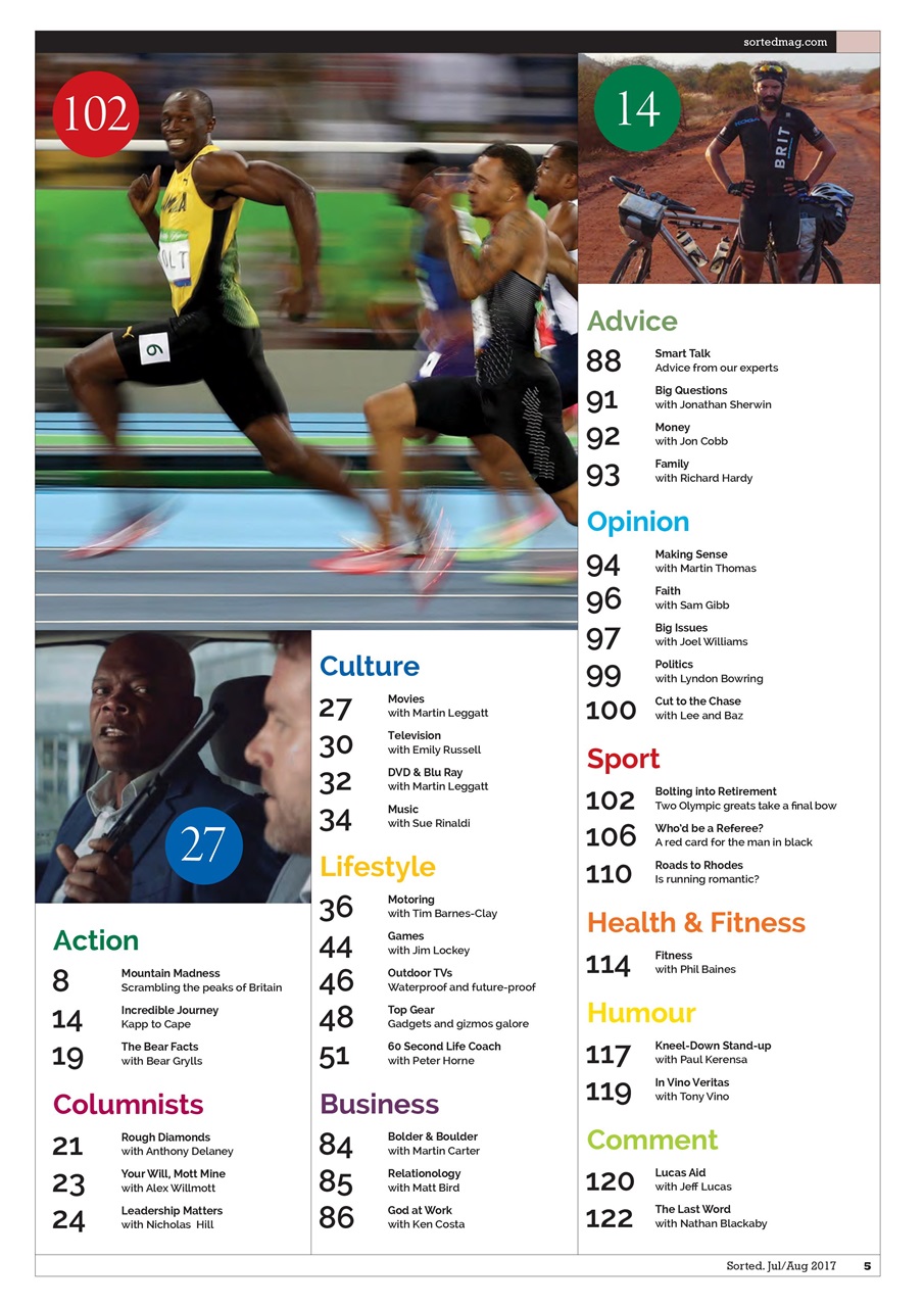 Sorted Magazine – The men's mag with morals Preview Pages