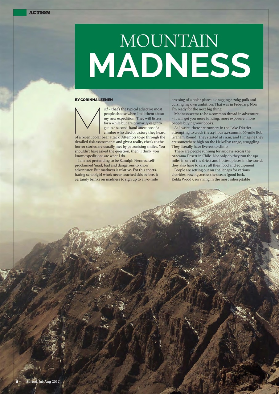 Sorted Magazine – The men's mag with morals Preview Pages