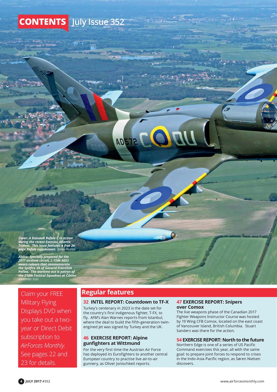 AirForces Monthly Preview Pages