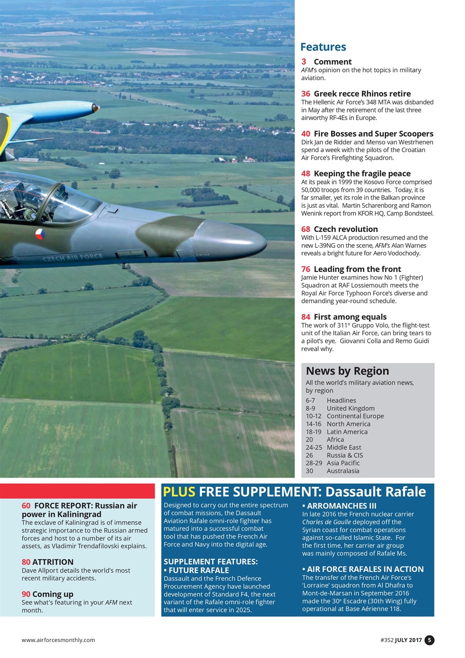 AirForces Monthly Preview Pages