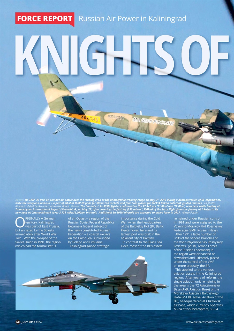 AirForces Monthly Preview Pages