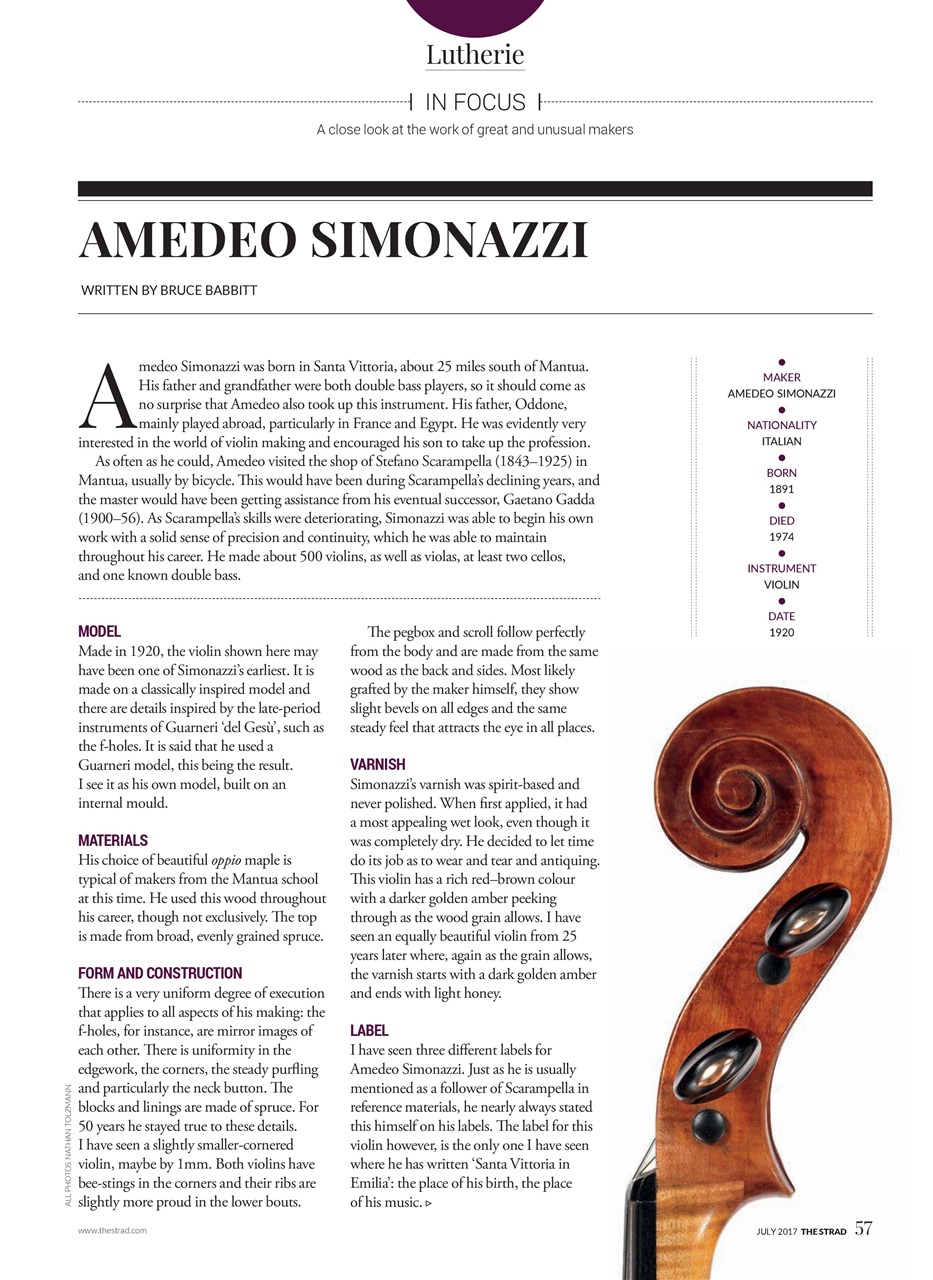 The Strad Preview Pages